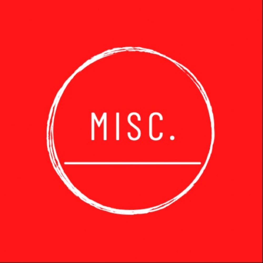MISCELLANEOUS ITEMS BELOW